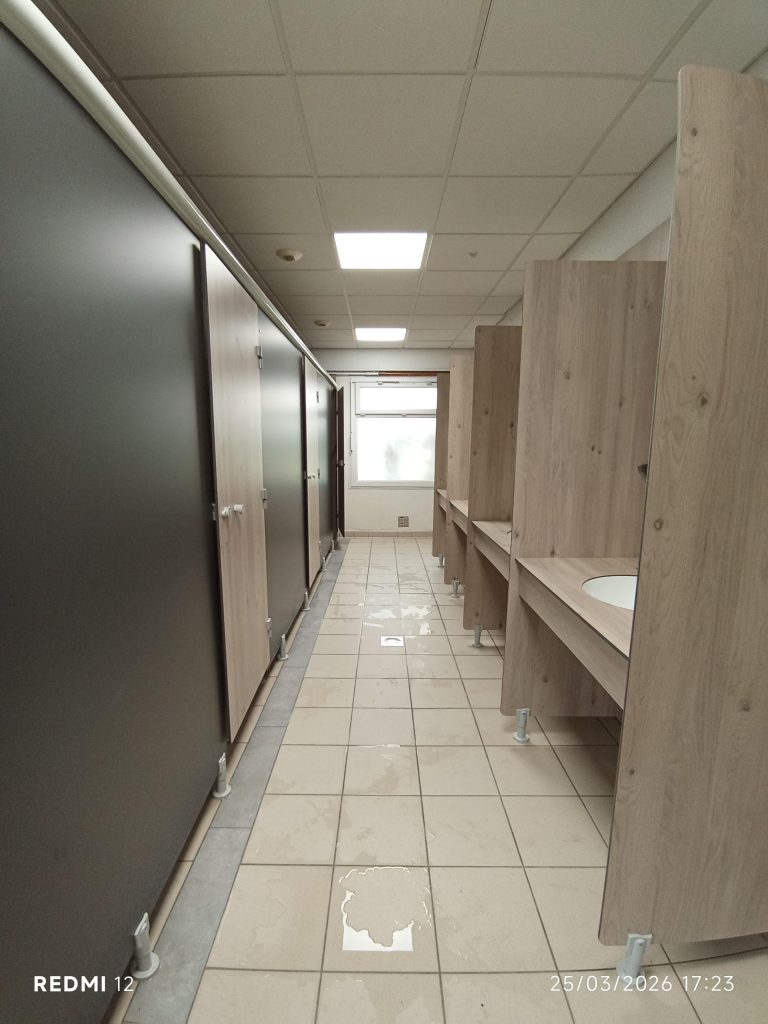 sanitaire rénové camping chambery